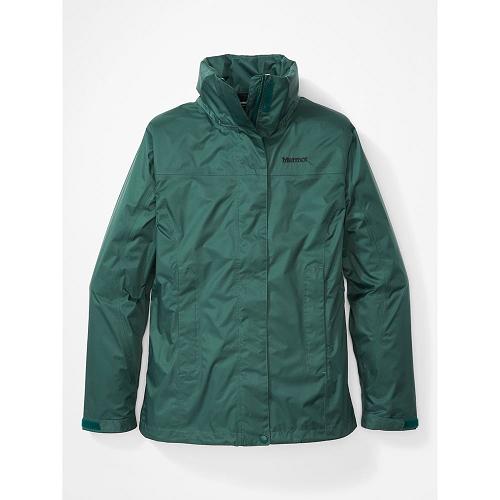 Marmot PreCip Eco Jackets - Womens Rain Jacket Green CA6398520 Canada